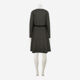 Black Heart Pattern Knit Midi Dress - Image 2 - please select to enlarge image