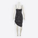 Black & Ecru Patterned Dress - Image 2 - please select to enlarge image