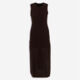 Brown Sleeveless Maxi Dress - Image 1 - please select to enlarge image