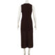 Brown Sleeveless Maxi Dress - Image 2 - please select to enlarge image