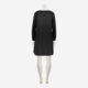 Black Pleated Dress - Image 2 - please select to enlarge image