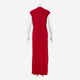 Red Ruched Detail Maxi Dress - Image 2 - please select to enlarge image