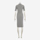 Grey Polo Midi Dress - Image 2 - please select to enlarge image