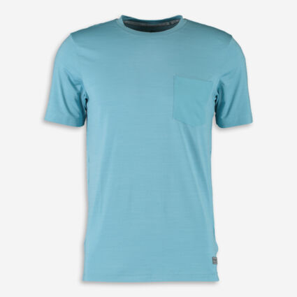 Blue Basic T Shirt - Image 1 - please select to enlarge image