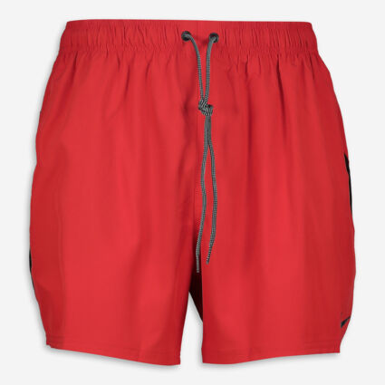 University Red Volley Shorts - Image 1 - please select to enlarge image