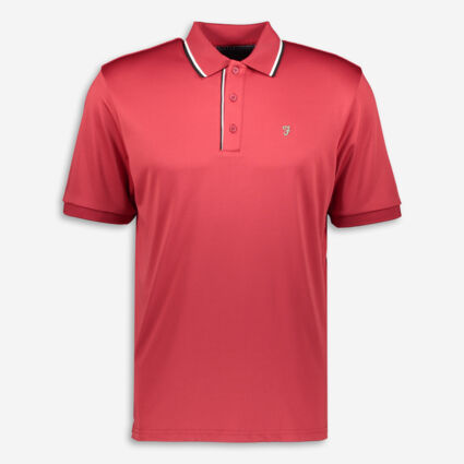Red Polo Shirt - Image 1 - please select to enlarge image