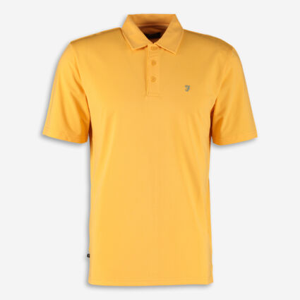 Yellow Keller Polo Shirt - Image 1 - please select to enlarge image