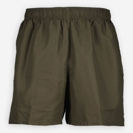 Khaki Swim Shorts - Image 1 - please select to enlarge image