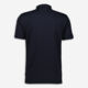 Navy & White Golf Polo Shirt - Image 2 - please select to enlarge image