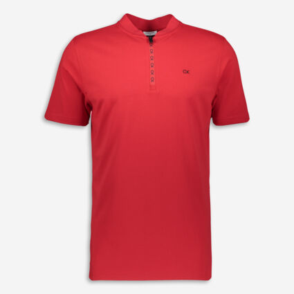 Red Classic Polo Shirt    - Image 1 - please select to enlarge image