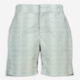 Green Wavy Pattern Swim Shorts - Image 1 - please select to enlarge image