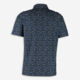 Navy Allover Polo Shirt - Image 2 - please select to enlarge image