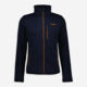 Navy Zip Up Fleece Jacket - Image 1 - please select to enlarge image