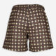 Black Patterned Swimming Shorts  - Image 2 - please select to enlarge image