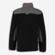 Black & Grey Zip Neck Fleece - Image 2 - please select to enlarge image