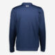 Navy Striped Zip Neck Jumper - Image 2 - please select to enlarge image