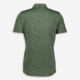 Green Seafoam Jacquard Polo Shirt - Image 2 - please select to enlarge image