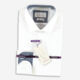 White Slim Fit Formal Shirt  - Image 1 - please select to enlarge image