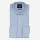 Blue Slim Fit Striped Shirt        - Image 1 - please select to enlarge image