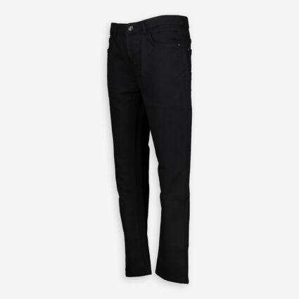 Black Denim Tapered Jeans - TK Maxx UK