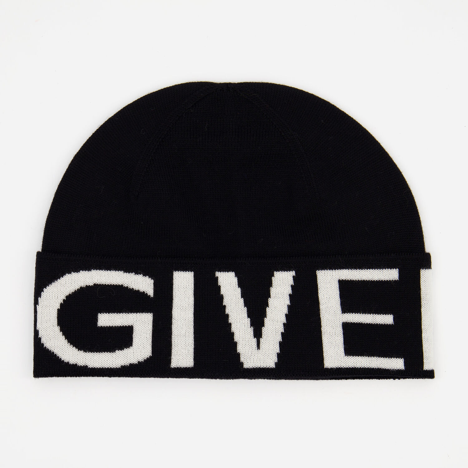 Black Wool Branded Beanie - TK Maxx UK