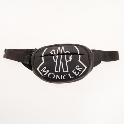 Black Logo Bum Bag - Image 1 - please select to enlarge image