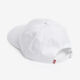 White Branded Baseball Cap - Image 2 - please select to enlarge image