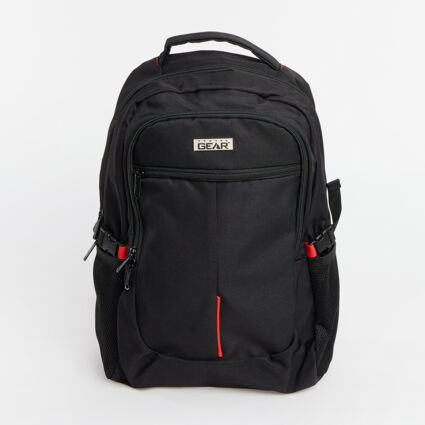 Black Commuter Backpack - Image 1 - please select to enlarge image