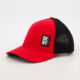 Red Branded Trucker Cap  - Image 1 - please select to enlarge image