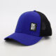 Royal Blue Branded Trucker Cap  - Image 1 - please select to enlarge image