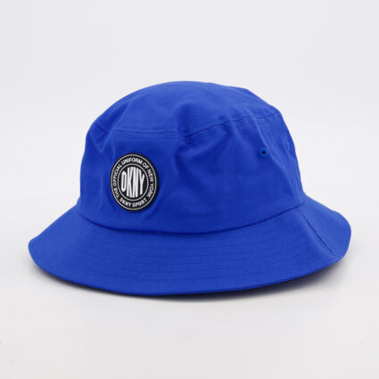 Blue Branded Bucket Hat  - Image 1 - please select to enlarge image