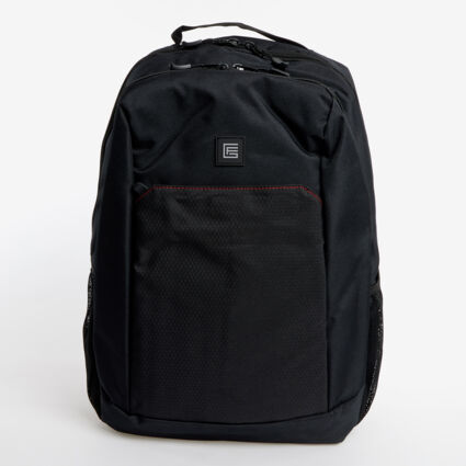 Black Laptop Backpack - Image 1 - please select to enlarge image