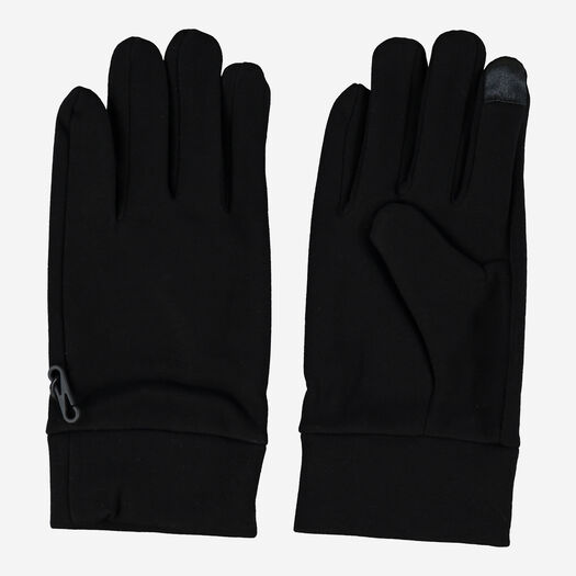 Black Extra Warm Lined Gloves - Image 1 - please select to enlarge image