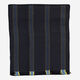 Navy Blue Stripe Hang Scarf 176x30cm - Image 2 - please select to enlarge image