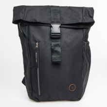 Black Lambert Roll Top Backpack