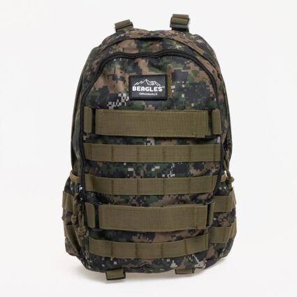 Green Pixel Camo Backpack - Image 1 - please select to enlarge image