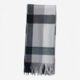 Grey Reed Scarf 40x200cm - Image 2 - please select to enlarge image