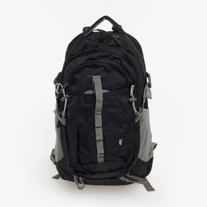 Black & Grey Kinley Backpack 48L - Image 1 - please select to enlarge image