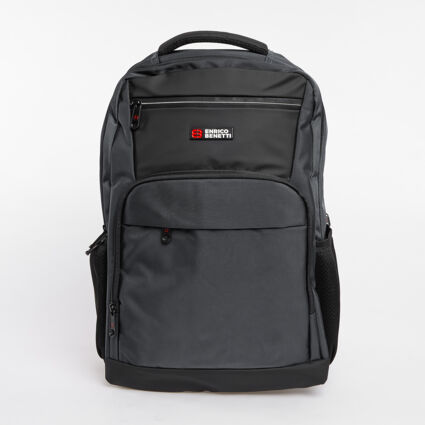 Grey Zurich Laptop Backpack - Image 1 - please select to enlarge image