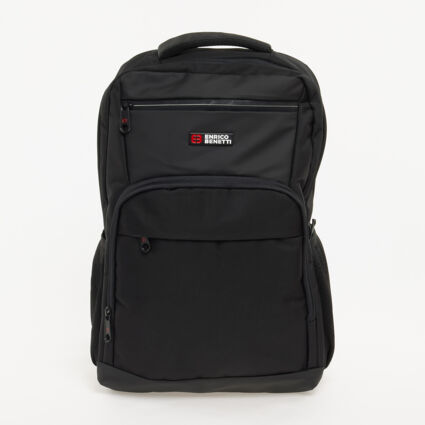 Black Zurich Laptop Backpack  - Image 1 - please select to enlarge image