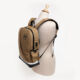 Khaki Canvas Backpack - Image 2 - please select to enlarge image