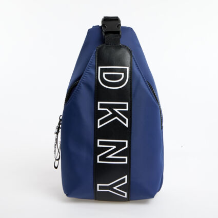 Navy & Black Sling Bag - Image 1 - please select to enlarge image