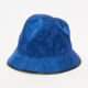 Blue Monogram Logo Bucket Hat  - Image 2 - please select to enlarge image