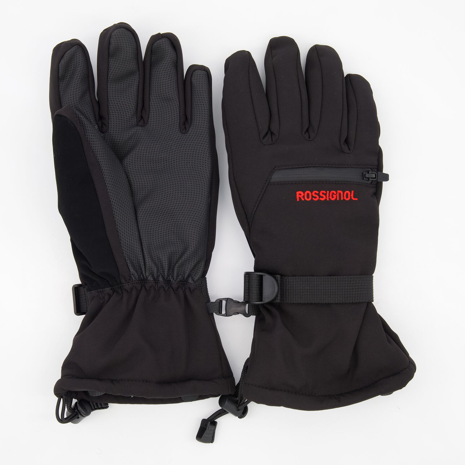 Black Waterproof Thermal Ski Gloves TK Maxx UK - Main Image