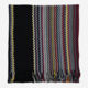 Multicoloured Patterned Scarf 45x200cm - Image 2 - please select to enlarge image