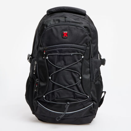 Black Travel n Meet Backpack - Image 1 - please select to enlarge image