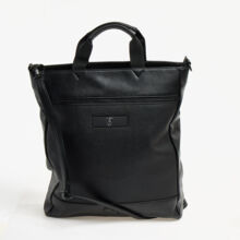 Black Shopper Tote Bag