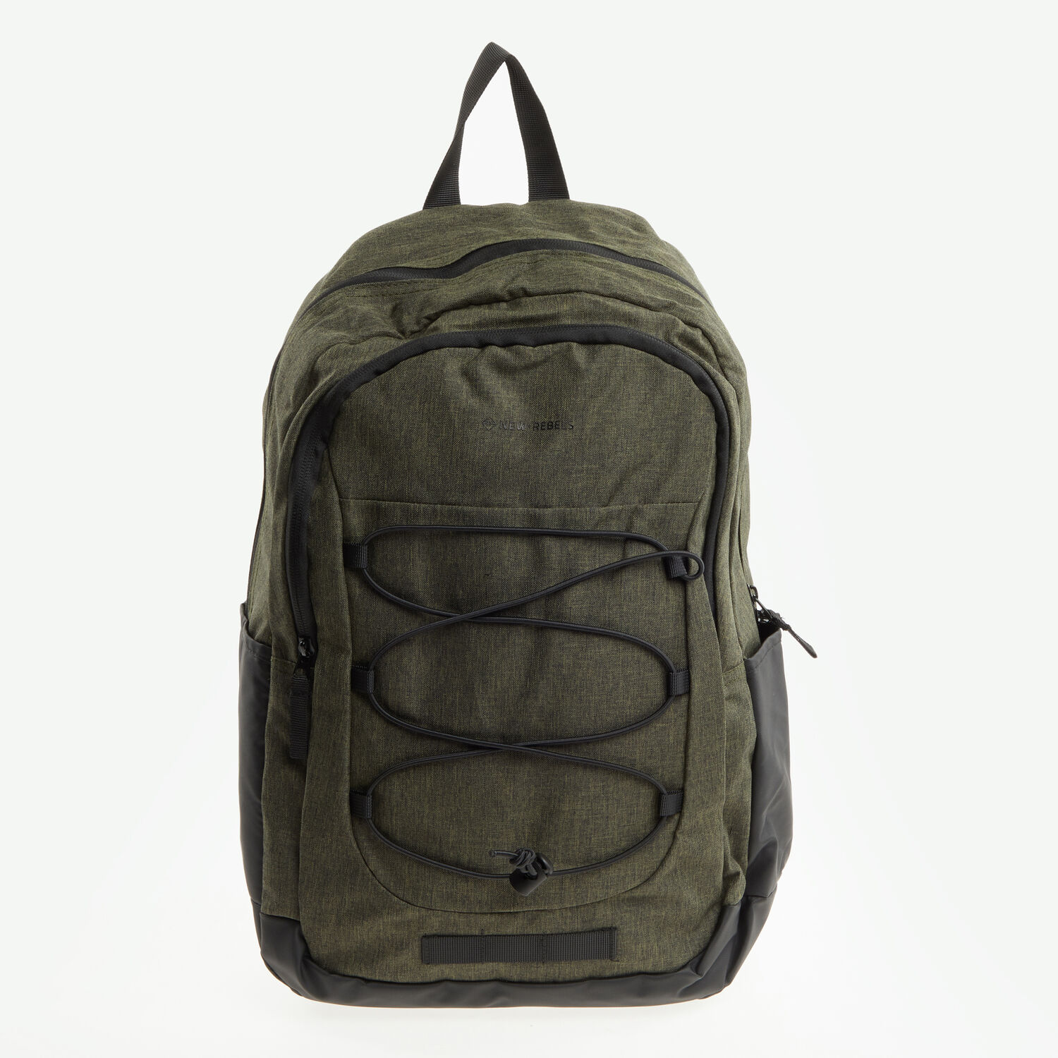 Dunkelgrüner Barto Waltham Rucksack mit Bungee-Leine TK Maxx at