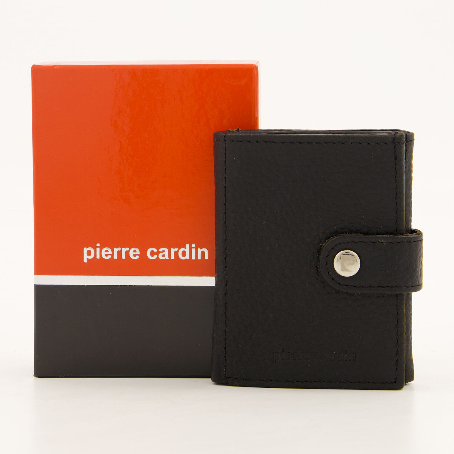 Black Slim Leather Wallet TK Maxx UK1