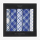 Five Pack Blue Check Handkerchief Gift Box - Image 1 - please select to enlarge image